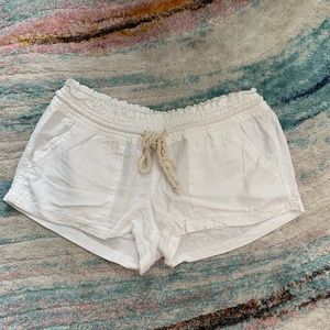 Women’s Roxy Linen Shorts